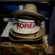 Among the paraphernalia in Scarlato’s basement museum is a hat commemorating Korea’s status as the Forgotten War.